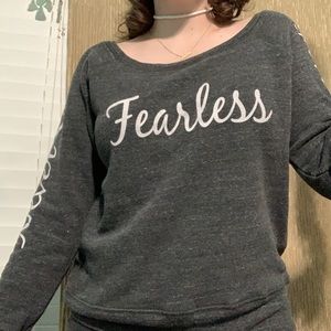 Inspirational Custom Grey Sweater